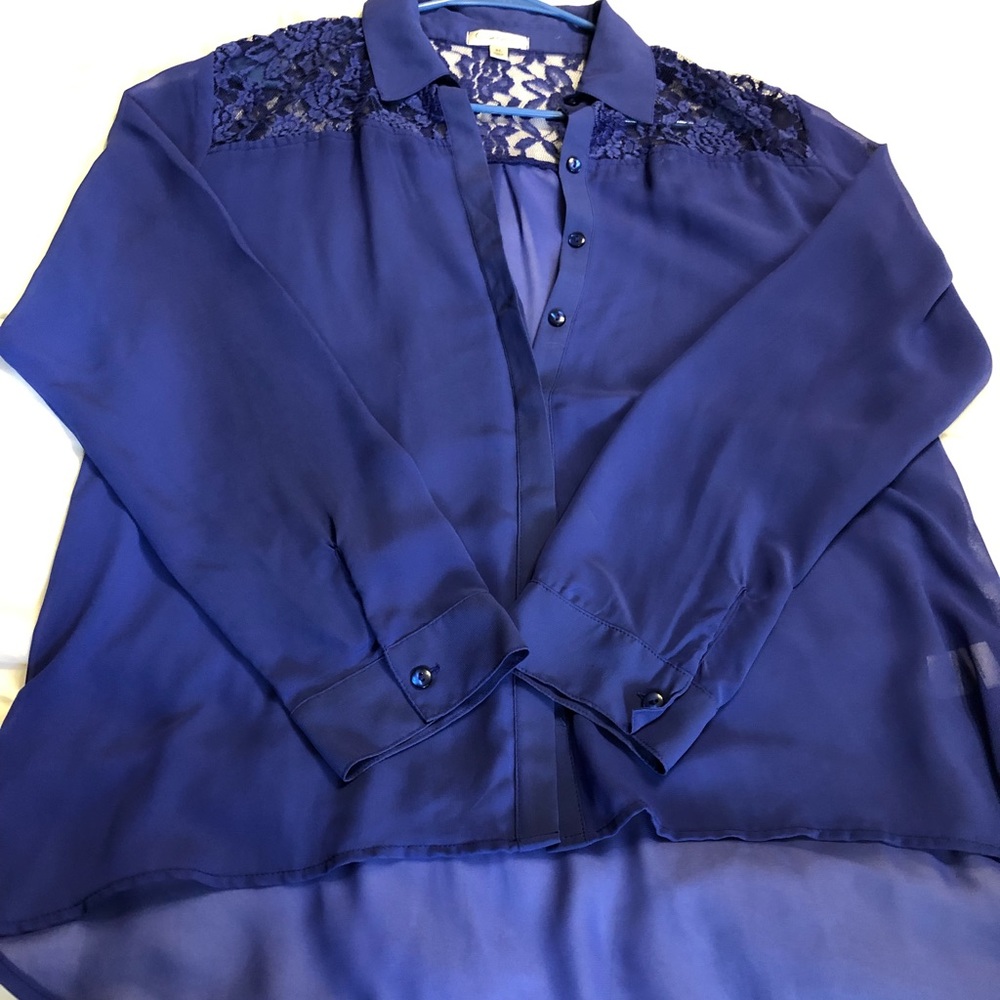 Long sleeve blouse